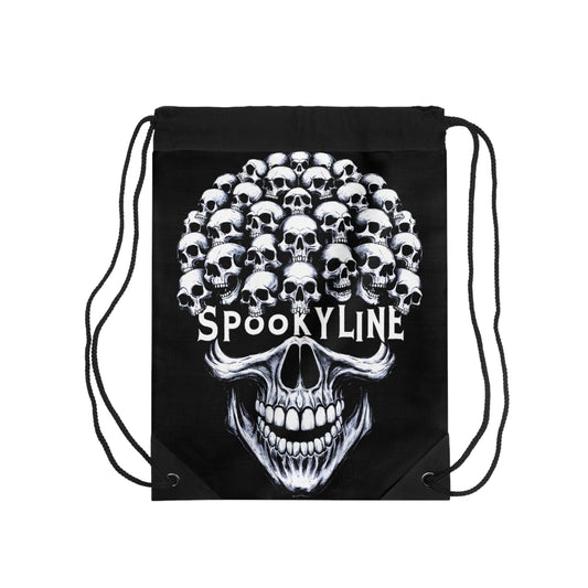 Skull Cascade Drawstring Bag